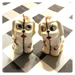 Vintage salt and pepper shakers